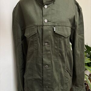 Levi's Olive Military Jacket
